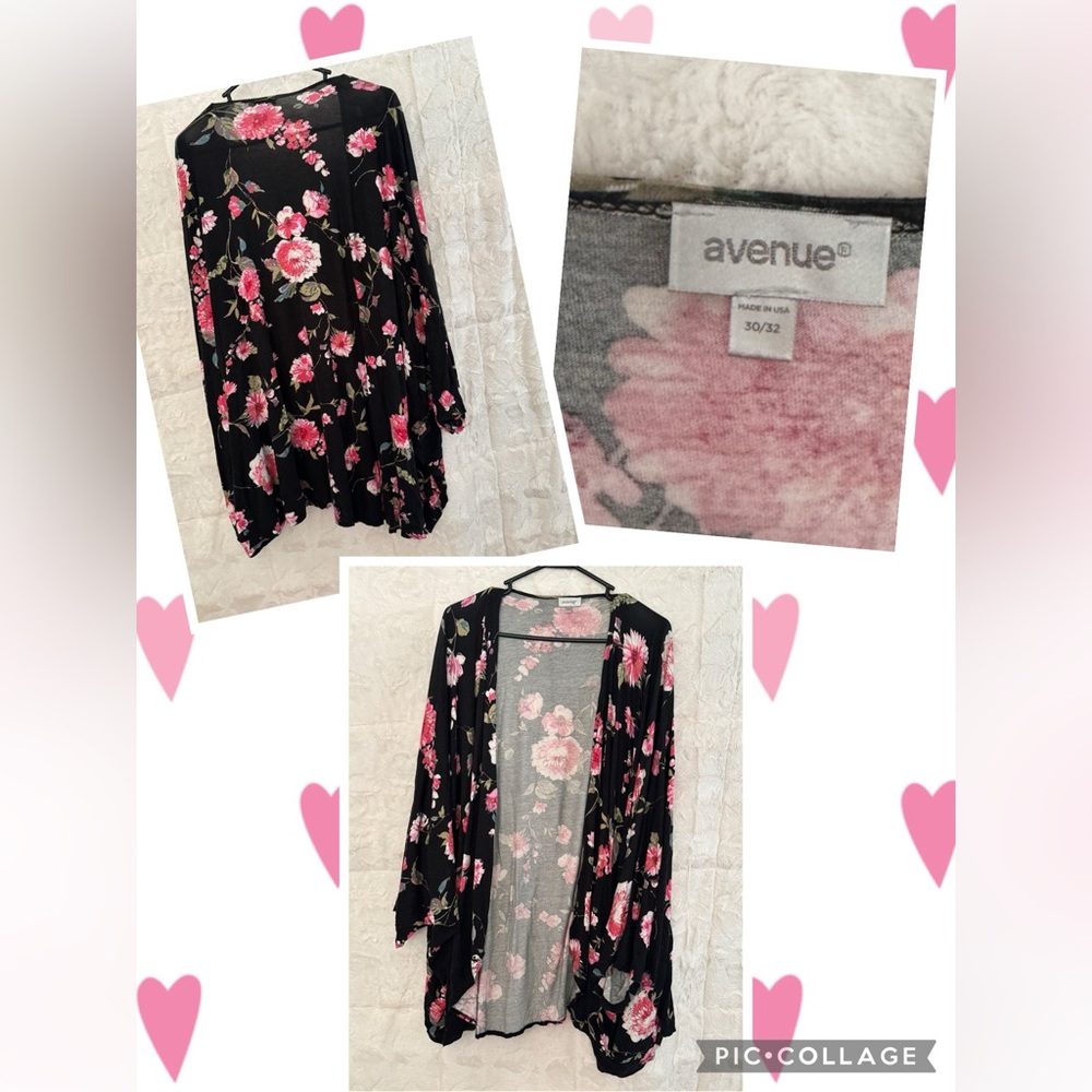 30/32 Avenue Flower Cardigan